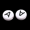 Opaque Acrylic European Beads AC-CBA3BDD-01A-2