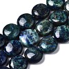 Natural Chrysocolla and Lapis Lazuli Beads Strands G-N330-032A-01-1