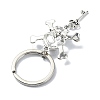 Alloy Skull Pendant Keychain KEYC-JKC00896-4