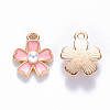 Alloy Enamel Charms ENAM-N054-028C-2