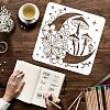 Plastic Reusable Drawing Painting Stencils Templates DIY-WH0172-537-3