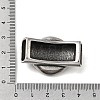 304 Stainless Steel Slide Charms STAS-F356-06AS-3
