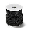 4-Ply Round Imitation Leather Braided Cord LC-XCP0001-06-1