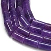 Dyed Natural Malaysia Jade Beads Strands G-C285-B01-01E-3