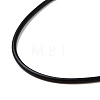 Black Rubber Necklace Cord Making RCOR-D002-C-3