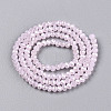Electroplate Glass Beads Strands LS-EGLA-A044-J2mm-A02-4