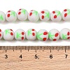 Handmade Polymer Clay Beads Strands PY-CBAEC33-02L-4