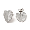 304 Stainless Steel Stud Earrings for Women EJEW-I281-37P-2