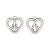 Alloy Rhinestone Pendants FIND-N008-29P-1
