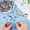 270Pcs 10 Colors Transparent Electroplate Glass Beads Strands EGLA-GA0001-12-3
