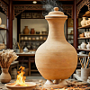 Aluminum Oxide Porcelain Burning Kiln Support Bases AJEW-CP0011-21-6