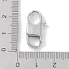 Non-Tarnish 316 Surgical Stainless Steel Lobster Claw Clasp STAS-P362-39P-02-3