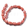 Handmade Porcelain Beads Strands PORC-I028-01D-2