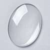 Transparent Glass Cabochons GLAA-XCP0011-26-2
