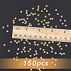 150Pcs Brass Hollow Beads KK-HY0001-69-4