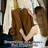 Plastic & Foam Clothes Hangers AJEW-WH0880-01-5