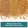 3 Styles 2966 Pcs Glass Seed Beads SEED-HY0001-18-5