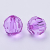 Transparent Acrylic Beads TACR-Q257-10mm-V48-3