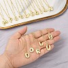 1Pc Initial Letter Brass Pendant Necklaces NJEW-YW0001-24C-3