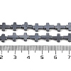 Synthetic Non-magnetic Hematite Beads Strands G-K375-F02-01-4