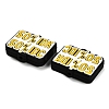 Word 50% IDK 50% IDC Food Grade Eco-Friendly Silicone Focal Beads SIL-I007-07-2