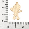 Christmas Theme Alloy Enamel Pendants ENAM-M221-01KCG-03-3