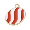 Christmas Alloy Enamel Pendants ENAM-S027-01C-G-1