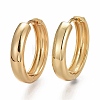 Brass Chunky Small Huggie Hoop Earrings for Women EJEW-SZ0001-48A-1