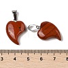 Natural Red Jasper Pendants G-B127-11P-07-4