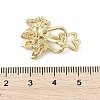 Brass Interlocking Clasps KK-U059-06G-3