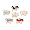 Alloy Enamel Pendants ENAM-N069-12P-1
