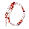 Electroplate Glass Beads Strands EGLA-P065-02A-06-2