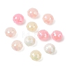 UV Plating Opaque Acrylic Beads OACR-G058-15A-1