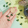 12Pcs Brass Glass Charms KK-PH0013-43B-3