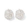 Brass Micro Pave Cubic Zirconia Pendants KK-B172-14S-03-1
