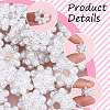 10Pcs Resin & Alloy European Beads FIND-PA0001-50-6