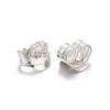 925 Sterling Silver Earring Findings STER-O013-05-1