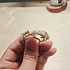 3Pcs Zinc Alloy Finger Rings FS-WG7A35B-01-3