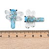Transparent Lampwork Beads FOIL-I017-01B-3