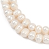 Natural Cultured Freshwater Pearl Beads Strands PEAR-I007-07X-08D-4