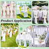 16Pcs Silk Cloth & Plastic Artificial Eucalyptus Leaves AJEW-NB0009-15A-5
