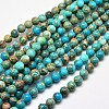 Natural Imperial Jasper Round Bead Strands X-G-I103-8mm-03-1