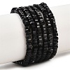 Natural Black Onyx Beads Strands G-G345-C37-2x4mm-2