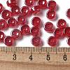 Transparent Colours Luster Glass Seed Beads SEED-E001-T3x6mm-A02-4