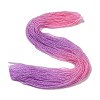Transparent Gradient Color Glass Beads Strands GLAA-G101-2mm-15-2