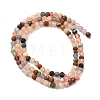 Natural Mixed Gemstone Beads Strands G-RM2025-A43-3mm-3