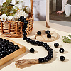 240Pcs Wood Large Hole European Beads WOOD-OC0003-80B-5