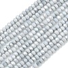 Electroplate Rondelle Glass Beads Strands GL-T021-2x2.5mm-17-22-1