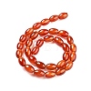 Natural Carnelian Beads Strands G080-4
