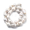 Natural Nucleated Pearl Beads Strands PEAR-B004-15H-01A-4